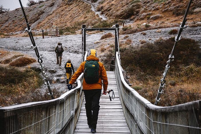 ハイキング, Torres del Paine, トレッキング・トレッキング・ベース